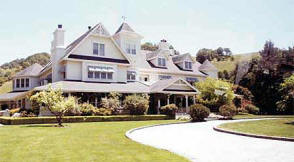 A photo of Skywalker Ranch taken from the left-front corner.